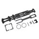 thumbnail image 4 of Kit profesional de chasis de fibra de carbono ligera y de alta resistencia para chasis de automóviles rc, adecuado para 1: 10 RC drifting car Black, 4 of 10