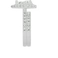 thumbnail image 4 of Unique Moments Lab Grown 2 Ctw Diamond Pear Bridal Set, Engagement Ring for Women 10K White Gold, 4 of 7