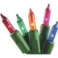 thumbnail image 2 of J Hofert Multi 300-Bulb Mini Incandescent Flashing Icicle Light Set with Green Wire, 2 of 2