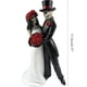 thumbnail image 2 of Estatuilla de resina para novio y novia, esqueleto espeluznante para Halloween, estatua aterradora para pareja de bodas, decoraciones para fiesta de Halloween, regalos de boda, 2 of 7