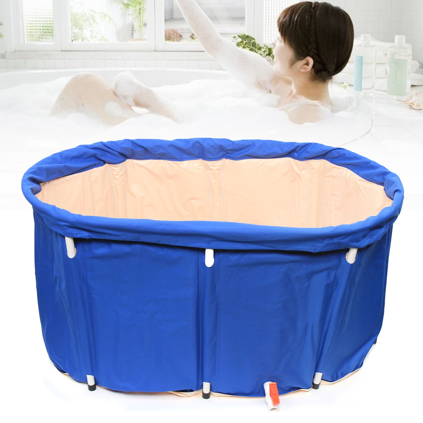 Foldable Bathtub for Baby, Shower Tub for Toddler, Infant Baby Boys Girls Shower Tub, Portable