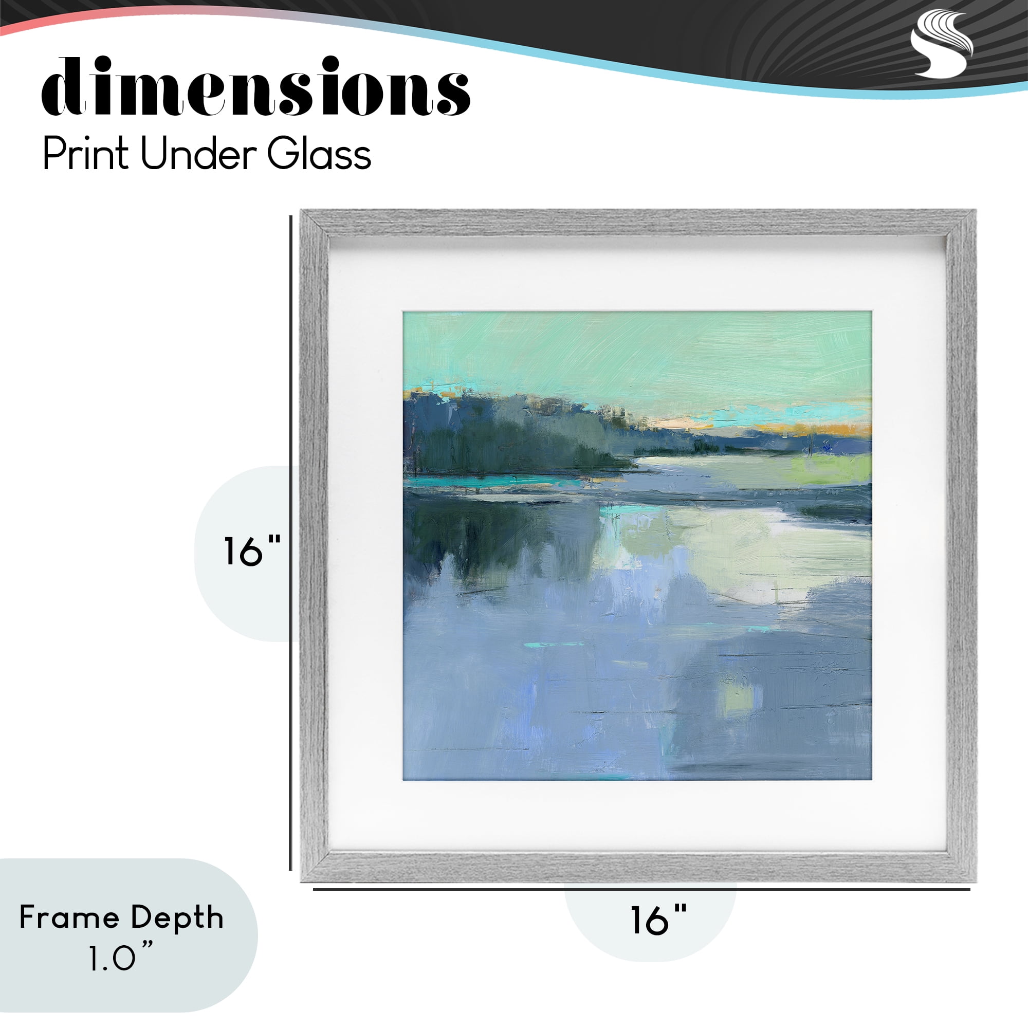 Stupell Industries Brave Boat Harbor Gray Framed Print Under Glass, design by Kathleen Robbins