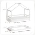 thumbnail image 7 of Little Seeds Trellis House Toddler Bed, 7 of 7