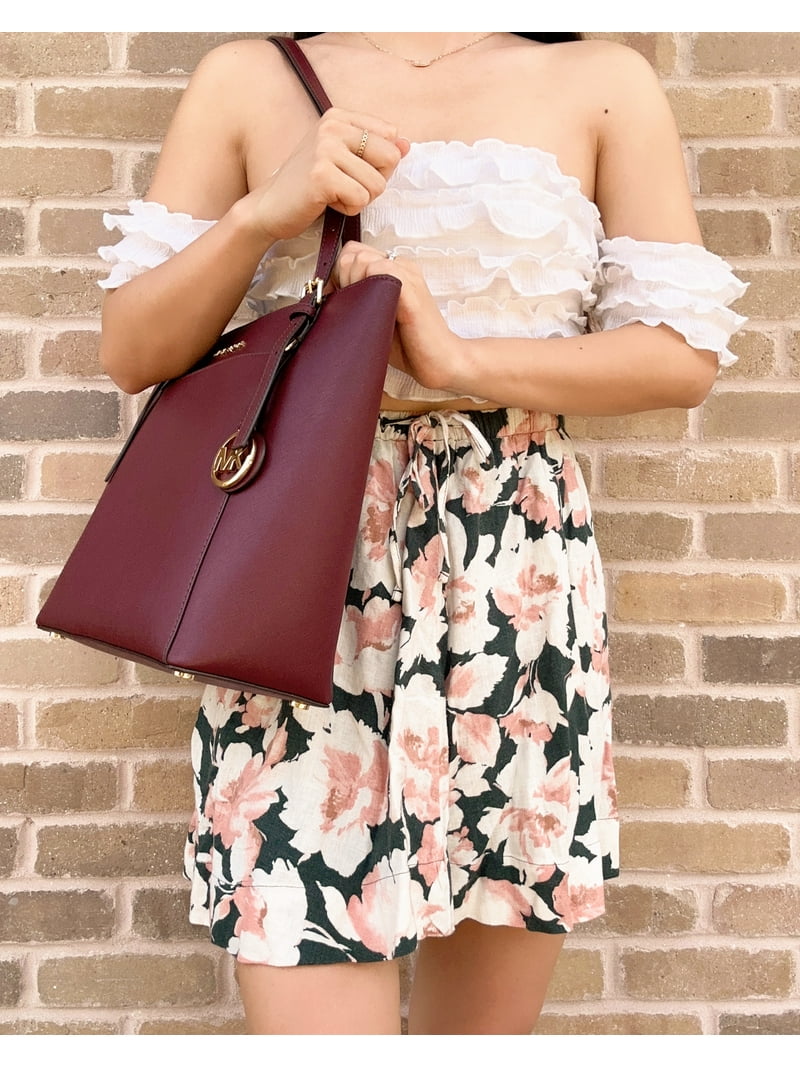 Top Zip Michael Kors Voyager Large East West Saffiano