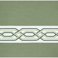 thumbnail image 3 of Kate Aurora Pacifico Complete 3 Piece Rod Pocket Embroidered Window Valance - Assorted Colors, 3 of 3