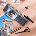 thumbnail image 2 of KEINXS Guillotine Paper Cutter with Safety Guard and Blade Lock  12” Cutting Length, 2 of 6