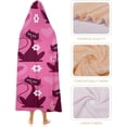 thumbnail image 4 of Cartoon Cat Pattern Wearable Blanket Hoodie Cloak Hooded Blankets Softest Warmth Throw Blanket for Girls Womens Kids, 4 of 6