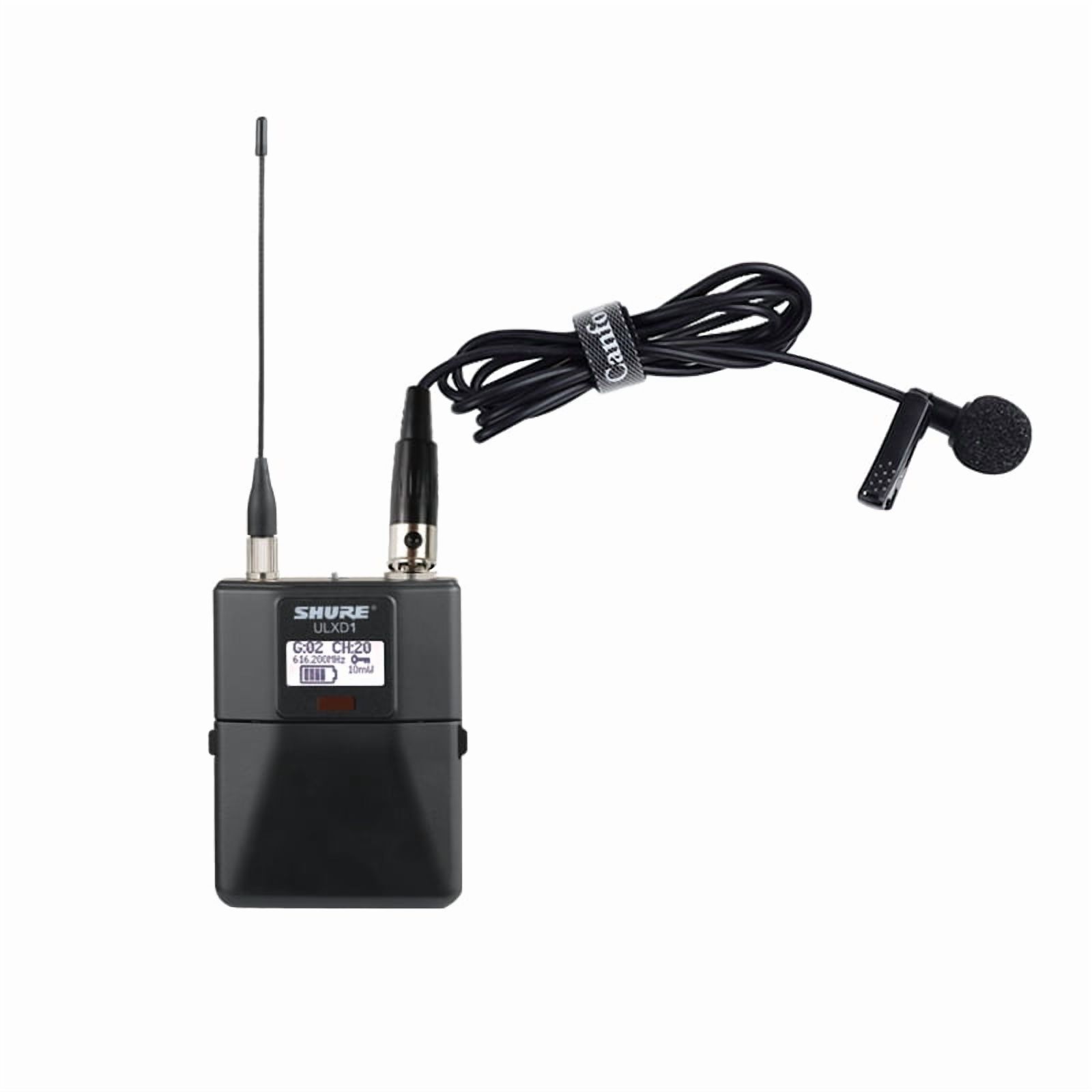 Omnidirectional Condenser Lavalier Microphone Compatible for Shure four Pin XLR Audio Input jack Wireless System