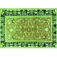thumbnail image 1 of Ahgly Company Indoor Rectangle Animal Green Traditional Area Rugs, 5' x 7', 1 of 1