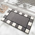 thumbnail image 1 of shyuyusa Flocked New Door Mat 19.69x31.50 Inches Anti Slip Floor Rug For Home Entrance Hall And Interior Styling Use, 1 of 6
