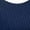 Navy Blue, variant on Women'S Sweetheart Neck Fitted T Shirts Long Bell Sleeve Ribbed Knit Tops White XL