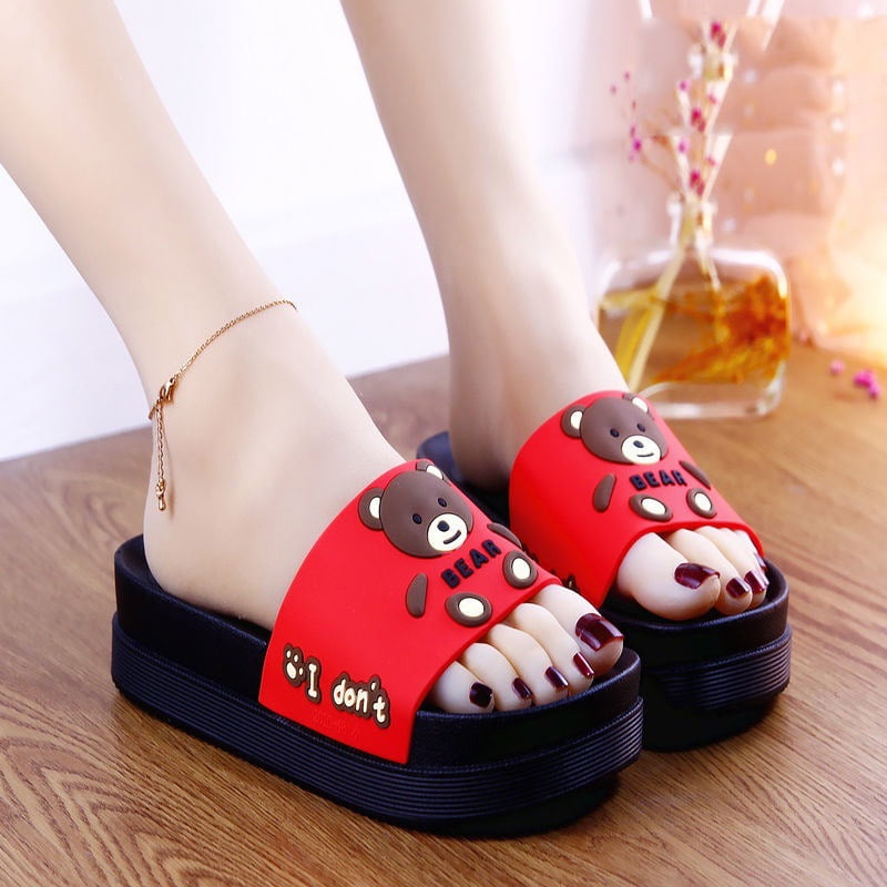 High sole flip flops outlet