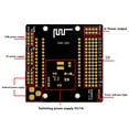 thumbnail image 2 of Base de módulo WiFi ESP8266 Base de placa de desarrollo de 6-24V (Base ESP8266), 2 of 7