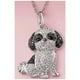 thumbnail image 2 of Mascotas Dije y Collares DogNeck21 2Pzas Shih Izu Plata Metal Cadena y Dije., 2 of 4