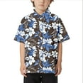 thumbnail image 1 of Chemise Décontractée de Plage pour Enfants, Confortable, Tendance, Commerce Extérieur, Col Boutonné, Manches Courtes, Chemise Thermique, Sans Manches, Graphique, Longue, 1 of 3