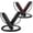 Black+Red, variant on 2 Pack Jump Rope Adjustable Steel Speed Skipping Rope with Ball Bearings, Tangle-Free Fitness Workout Jump Rope for Home Gym