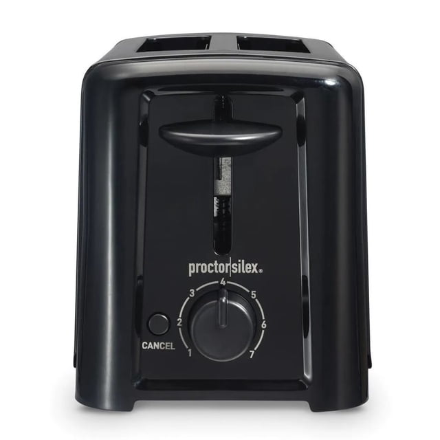 Tostador Proctor Silex de 2 Ranuras con 7 Niveles de Tostado y Bandeja Recogemigas Reacondicionado