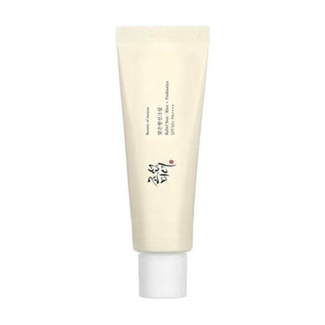 Protector solar probiótico de arroz ligero de 50 ml que protege la piel irritada SPF50+PA++++