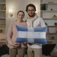 thumbnail image 4 of Funda de almohada azul de lujo, sofá decorativo para el hogar opcional, 4 of 5