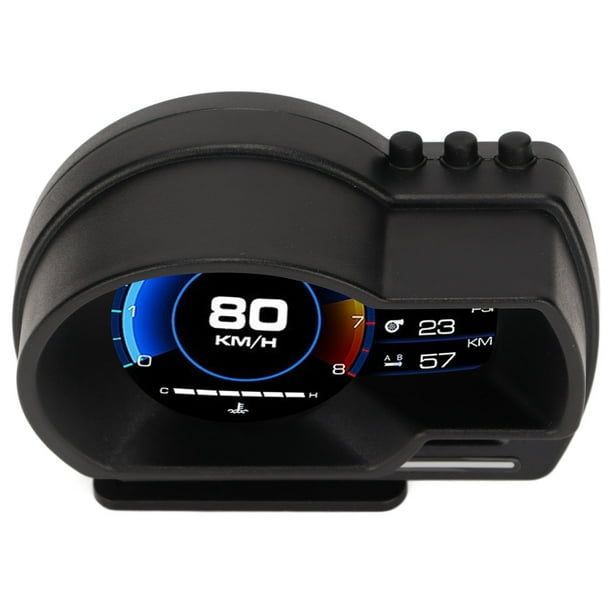 Exhibición de HUD EOTVIA Para Coche con Indicador de GPS y Luz Ambiental LED
