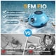 thumbnail image 4 of Limpiador Robótico Inalámbrico INSE Y10 - Aspiradora Automática, 90 Min Autonomía, Autoestacionamiento, Ideal para Piscinas Planas hasta 1100 Pies², 4 of 10