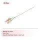 thumbnail image 3 of Flores Artificiales de Gypsophila Rosa Unique Bargains 3 Ramas 15 Piezas Tacto Real, 3 of 6
