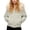 Khaki, variant on Unir Womens Winter Coats, Quilted Jackets For Women, Cropped Puffer Jacket With Faux Fur Hood, Zip Up Short Winter Outerwear, S‑XL