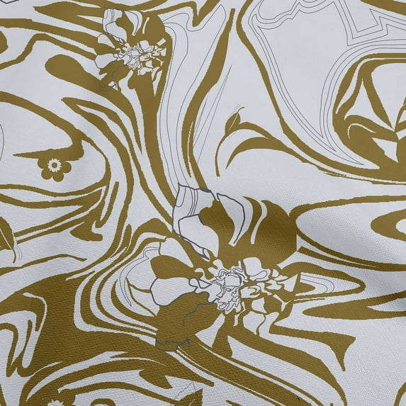 oneOone Polyester Lycra Dusty Green Fabric Abstracts Craft Projects Decor Fabric Printed By The Yard 56 Inch Wide