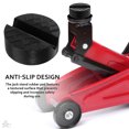 thumbnail image 3 of FELTECHELECTR 4pcs Slotted Jack Pad Rubber Black Stable Support for Floor Jack Stands, 3 of 4