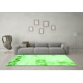 thumbnail image 3 of Ahgly Company Indoor Rectangle Abstract Green Modern Area Rugs, 8' x 10', 3 of 4