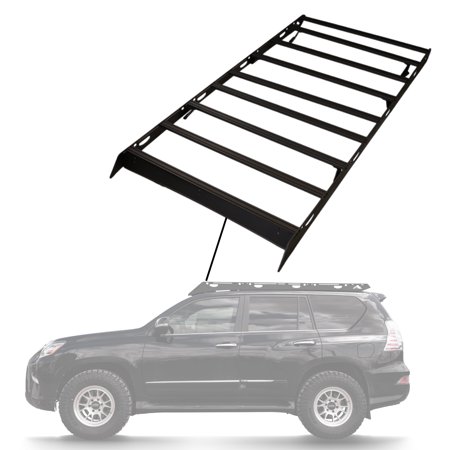 Sherpa The Yale Aluminum Roof Rack with Crossbars Designed for 2010-2023 Lexus GX460 (Full Height - No Light Bar) - Drill Free Rack for Tents; Kayaks; Bikes; Skis