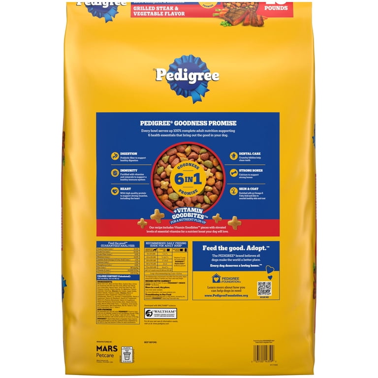 Adult Dry Dog Food Grilled Steak & Vegetable photo 2