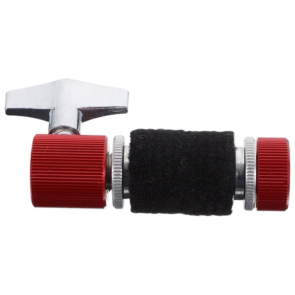 GOOHOCHY Hi Hat Clutch for Drum Set with Quick Release Metal Sleeve and Felt Red