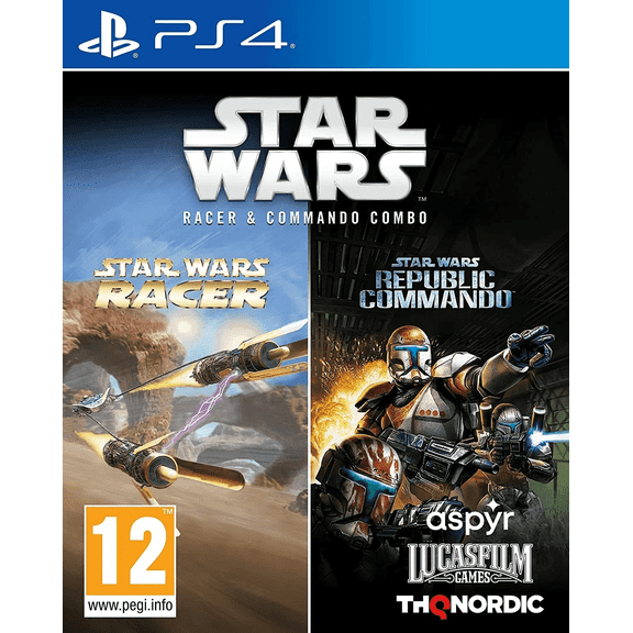 Star Wars Racer and Republic Commando Combo PlayStation 4 Brand New Factory Sealed