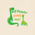 thumbnail image 4 of Inktastic My Memaw Loves Me Grandson Dinosaur Boys Baby T-Shirt, 4 of 5