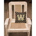 thumbnail image 4 of Monogram Letter Chevron Fabric Decorative Pillow, 4 of 8