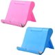 thumbnail image 1 of Soporte de escritorio de plástico ajustable y plegable para tableta de 6 a 11 pulgadas Compatible con iPhone 12 Pro Max 11 Samsung Galaxy Noten Android Todos los teléfonos inteligentes (1 azul 1 rosa, 1 of 5