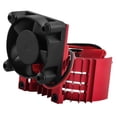 thumbnail image 4 of Ventilador de refrigeración del motor del coche RC, ventilador de refrigeración del motor eléctrico, sistema de disipador de calor del motor para Rojo, 4 of 9