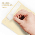 thumbnail image 3 of A7 Ivory Envelopes 100 Pack, Goefun 5x7 Envelopes for Invitation - Self Seal Cream Envelopes for 5x7 Cards, Wedding, Graduation, Mailing| 5.25 x 7.25 in, 120GSM, 3 of 6