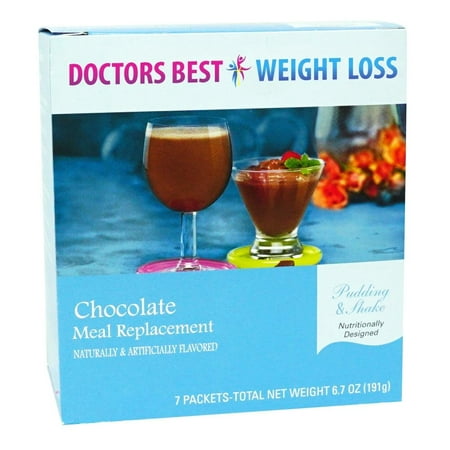 Chocolate Cream - 100 Calorie Pudding & Shake Mix (7/Box) - Doctors (Best Antidepressant For Weight Gain)