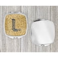 thumbnail image 4 of Letter L Musical Instrument Alphabet Compact Mirror, 4 of 4