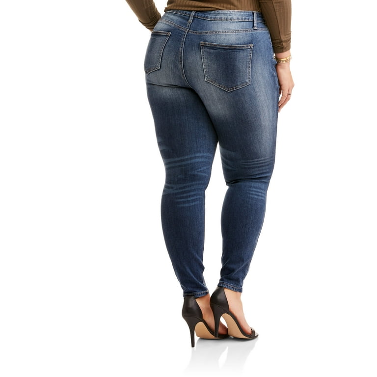 Walmart faded glory jeggings plus size 2025