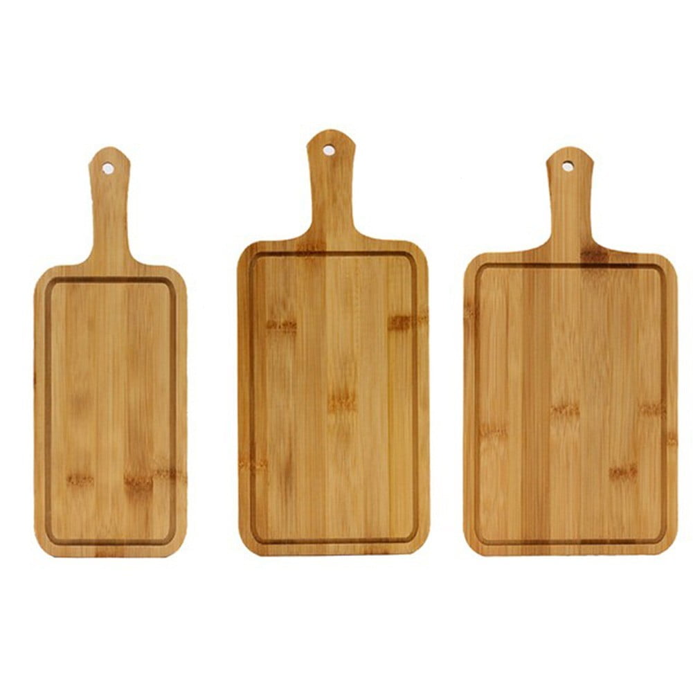Square Pizza Tray with Handle, Cutting Board, Bread Tray, Ingredient Tray Square Large Size