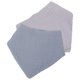 thumbnail image 2 of 2pcs unisex baberos baberos triangulares de pandanas recién nacidos ajustables triangulares baberos, 2 of 6