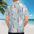 thumbnail image 6 of High Quality Hawaiian Shirts for Men Short Sleeve Aloha Beach Shirt Floral Summer Casual Button Down Shirts Blouses 9WUC7N, 6 of 7