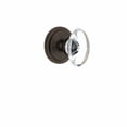 thumbnail image 5 of Grandeur 820352 Circulaire Solid Brass Rose Privacy Door Knob Set - Brass, 5 of 6