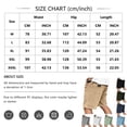 thumbnail image 2 of Men's Corduroy Shorts Loose Fit Ribbed Texture Casual Summer Beach Shorts Elastic Waist Drawstring Pockets Streetwear Lounge Shorts White 3XL, 2 of 2