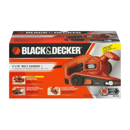 Black & Decker Belt Sander 3" X 18", 1.0 CT