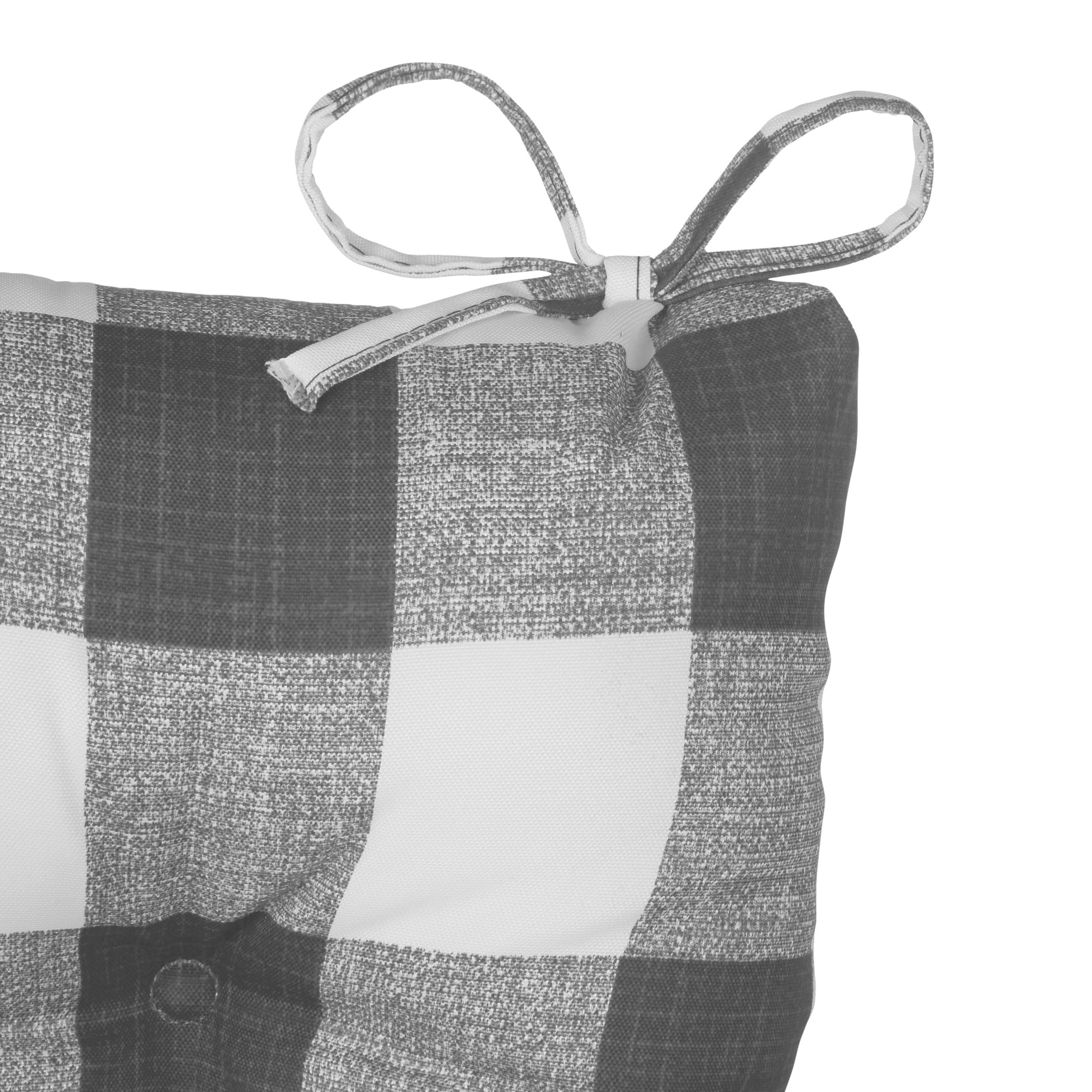 Klear Vu Patio Indoor/Outdoor 19" x 18" Jurby Chair Cushion - Set of 2