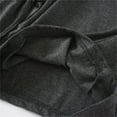 thumbnail image 6 of HCNTES Men's Casual Shorts Cotton Elastic Waist Drawstring Shorts Lightweight Summer Beach Shorts(4XL,AG), 6 of 9